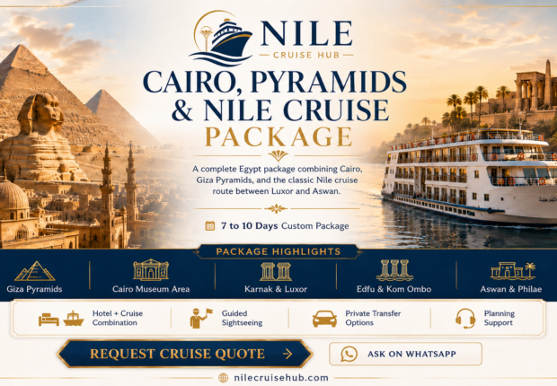 Cairo, Pyramids and Nile Cruise Package Nile cruise