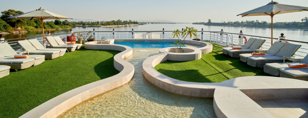 Movenpick MS Royal Lotus Nile Cruise sundeck