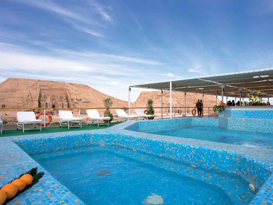 MS Prince Abbas Lake Nasser Cruise swimming pool