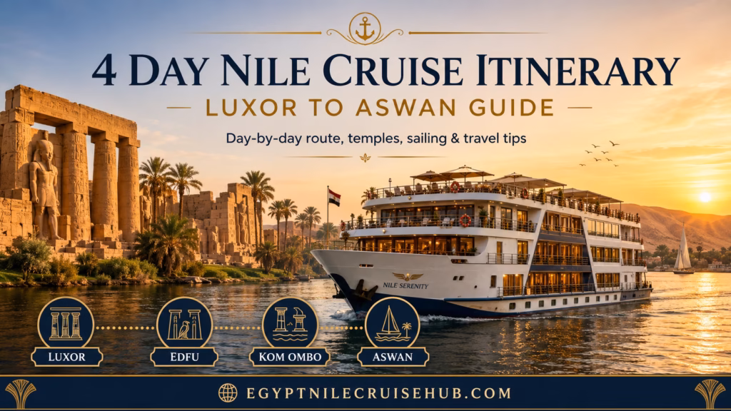 4 Days Nile Cruise Aswan to Luxor Nile Cruise Hub