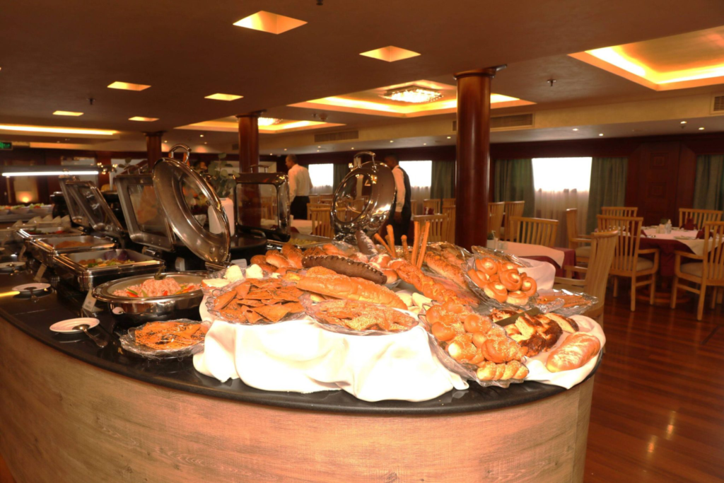 Amwaj Living Stone Nile Cruise restaurant
