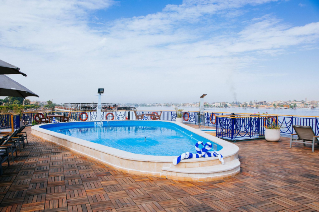 Amwaj Living Stone Nile Cruise swimming pool