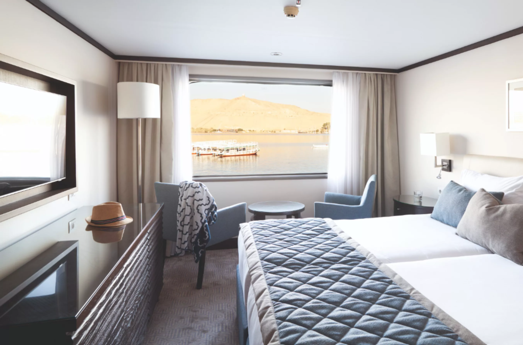 Imperial Nile Cruise twin cabin