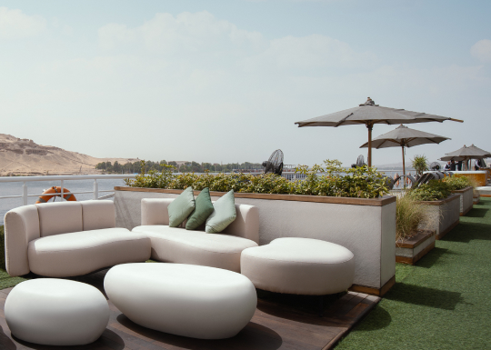 MS Le Fayan I Nile Cruise sundeck