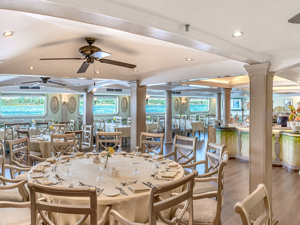 MS Sonesta Moon Nile Cruise restaurant