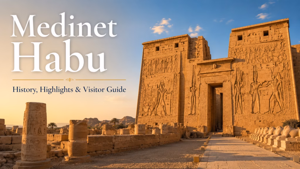 Medinet Habu temple of Ramesses III, Luxor West Bank